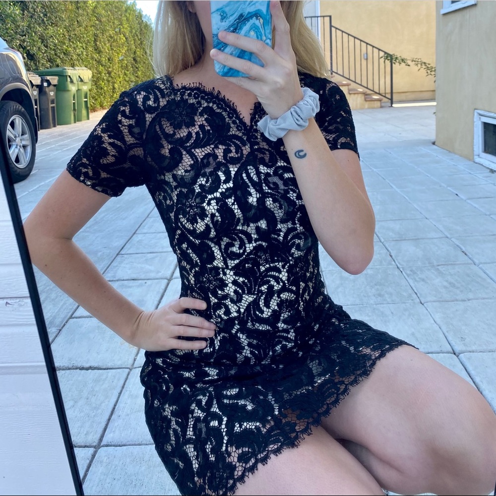 LOVER Lace Mini Dress